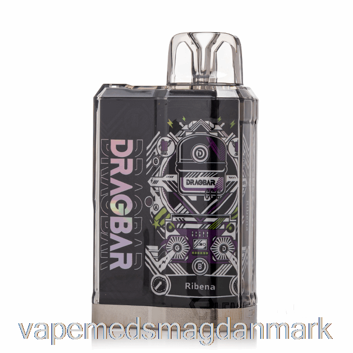 Vape Uden Nikotin Dragbar B3500 Engangs Ribena